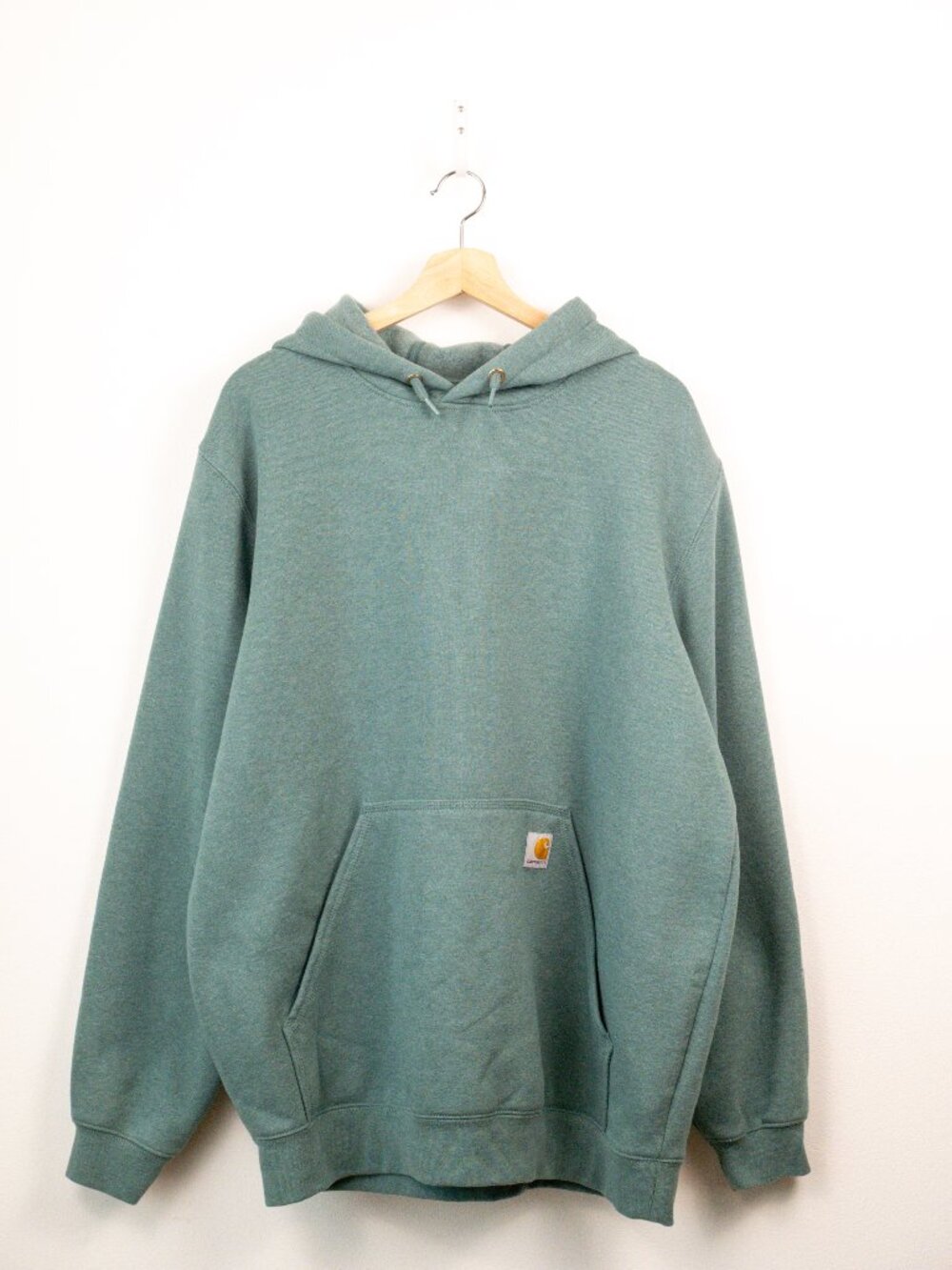 Carhartt Loose Fit Green Pullover Hoodie Size L